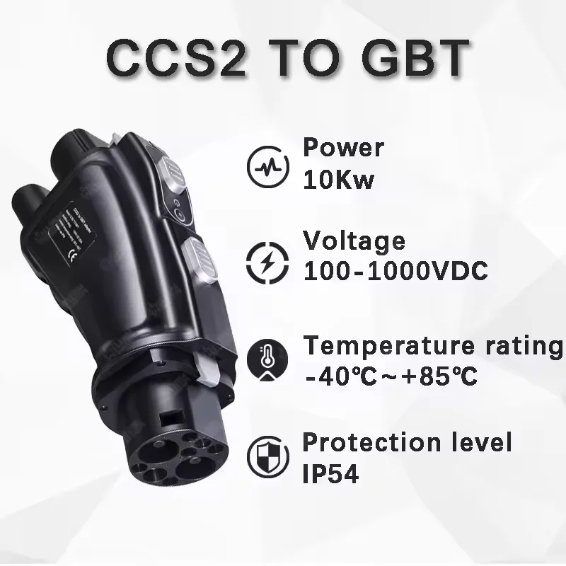 Carregador DC para Veículos El - Gb/T To Ccs2 200A Fast Charging Adapter avaliação e preço