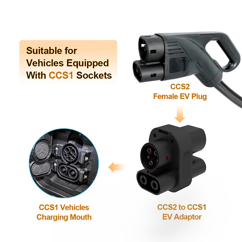 Adaptador WUFEN 250KW CCS2 par - Ccs2 To Ccs1 Fast Charge Adapter 250Kw avaliação e preço
