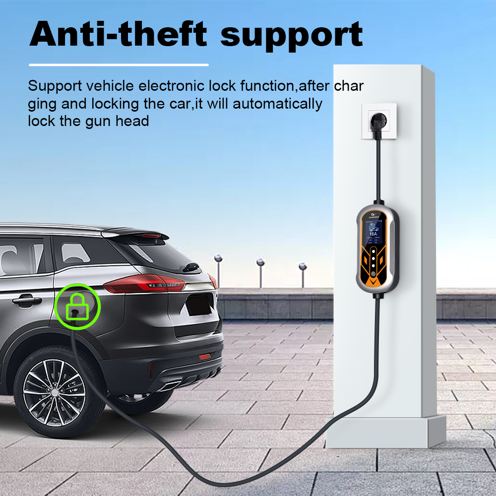 Adhow portátil 32a type2 ev ca - Portable Ev Charger 32A Type 2 Cee Plug avaliação e preço